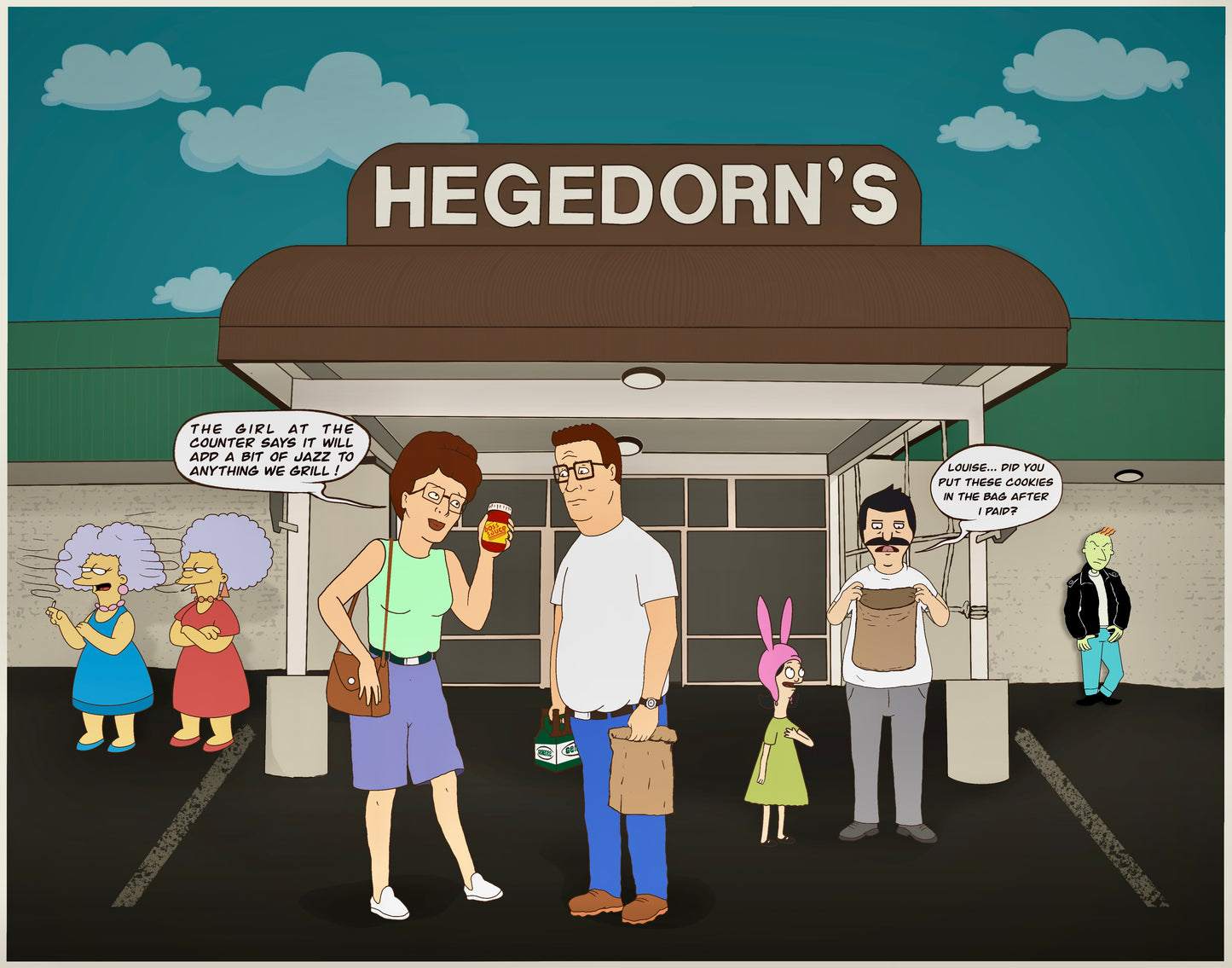 Hegedorns Parking Lot