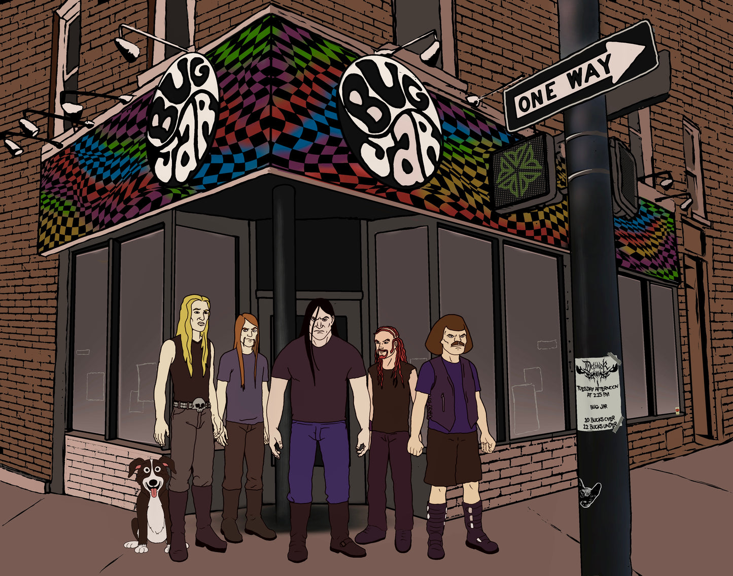 Dethklok live at Bug Jar