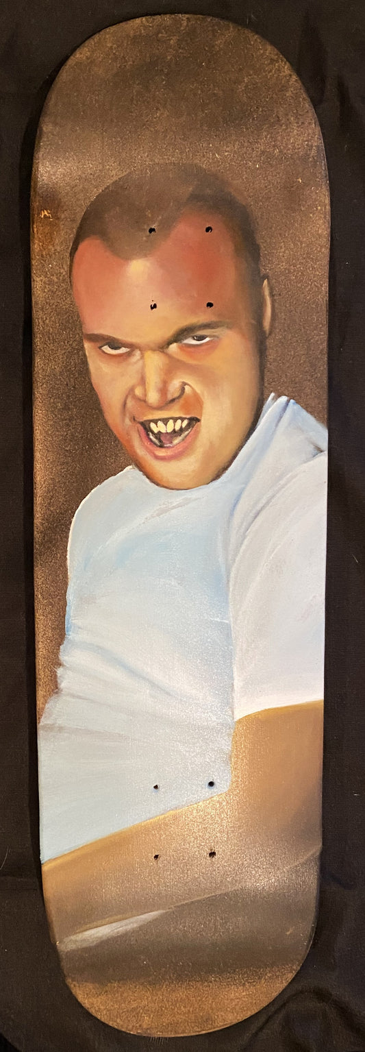 Skateboard with Private Pyle Hand Painted