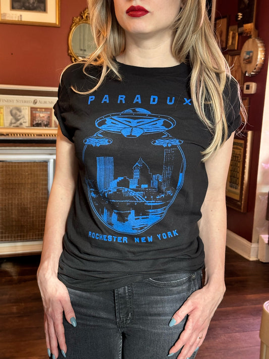 Strange Lights Over Downtown Rochester T-Shirt